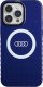 Audi Audi IML Big Logo MagSafe Case iPhone 14 Pro Max 6.7" niebieski/navy blue hardcase AU-IMLMIP14PM-Q5/D2-BE 11