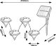 Rabalux Lampa solarna Rabalux Wigry,outd.gro.mount. LED0,06W, L455cm, IP44 8
