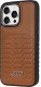 Audi Audi Synthetic Leather MagSafe iPhone 15 Pro 6.1" brązowy/brown hardcase AU-TPUPCMIP15P-GT/D3-BN 1