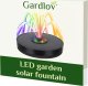Gardlov Fontanna solarna ogrodowa LED Gardlov 23227 1