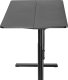Biurko Ergo Office Biurko stolik z blatem 140x68cm Ergo Office, sprężyna gazowa, regulacja wysokości, do pracy stojąco siedzącej, max wys 115cm, ER 6