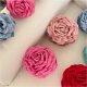 eCarla Spinka do włosów duża klamra XL róża kwiat różowa 9cm SP288R 7