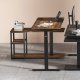 Biurko Ergo Office ER-450 Brązowe 120 cm x 60 cm 5