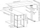 Biurko Ergo Office ER-450 Brązowe 120 cm x 60 cm 7