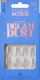 Kiss KISS Sztuczne paznokcie na klej Gel Fantasy Dreamdust, Mood Dust, White, Short Coffin 5