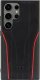 Audi Audi Genuine Leather MagSafe S24 Ultra S928 czarno-czerwony/black-red hardcase AU-TPUPCS24U-R8/D3-RD 1