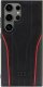 Audi Audi Genuine Leather MagSafe S24 Ultra S928 czarno-czerwony/black-red hardcase AU-TPUPCS24U-R8/D3-RD 14