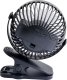 Wentylator Blow 44-506# Wentylator biurkowy z klipsem 10cm usb+akumulator czarny 2