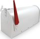 Bituxx Skrzynka na listy amerykańska USA MAIL z uchwytem (biały) 5