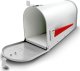 Bituxx Skrzynka na listy amerykańska USA MAIL z uchwytem (biały) 6
