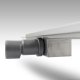 Bituxx ODPŁYW LINIOWY Line Z SYFONEM 140cm STAL NIERDZEWNA 5