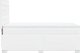 vidaXL Łóżko kontynentalne z materacem białe 80x200 cm 9