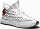 Ombre Lekkie buty męskie sneakersy sznurowane - białe V2 OM-FOKS-0141 42 3