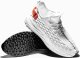 Ombre Lekkie buty męskie sneakersy sznurowane - białe V2 OM-FOKS-0141 42 5
