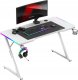 Biurko Huzaro Hero 2.5 RGB Białe 120 cmx60 cm 1