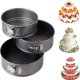 Elitehoff Tortownice Formy Do Pieczenia 3 Szt. 20/22/24cm E-8042 8