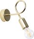 Kinkiet Sollux Lighting SOLLUX Kinkiet LOOP złoty połysk 1 x E27 SL.1436 1
