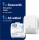 Tork Tork - zestaw startowy z odświeżaczem powietrza Constant biały A3, linia Elevation, dozownik i wkład o zapachu wiosennej bryzy 2