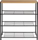 ModernHome Szafka na buty stojak regał półka loft 3 poziomy 2