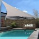 ModernHome Żagiel przeciwsłoneczny daszek wodoodporny 4x4x4m ModernHome - szary 3