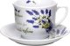 Lubiana Kubek porcelanowy 300 ml ze spodkiem Lawenda Wiedeń 1