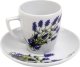 Lubiana Filiżanka do espresso 100 ml + spodek Beata/Sonia Lawenda 1