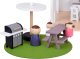 Jokomisiada Drewniany domek dla lalek Loft z lalkami (ZA5073) 8