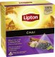 Lipton Herbata LIPTON, piramidki, czarna, chai, 20 torebek 1