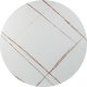Signal Stół ceramiczny ESPERO biały/czarny 80x80 2
