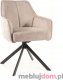 Signal Krzesło obrotowe do salonu NOTTI Brego jasno beżowe Signal 3