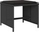 vidaXL vidaXL 11-cz. zestaw mebli do ogrodu, z poduszkami, czarny rattan PE 6