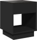 vidaXL vidaXL Stolik nocny z LED Infinity, czarny, 40x40x50 cm 7