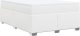 vidaXL Łóżko kontynentalne z materacem białe 140x190 cm 9