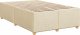 vidaXL vidaXL Łóżko kontynentalne z materacem, kremowe, tkanina, 120x200 cm 9