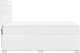 vidaXL Łóżko kontynentalne z materacem białe 140x190 cm 9