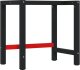 vidaXL vidaXL Stolik roboczy, 100x60x83 cm, prostokątny, lite drewno bukowe 5