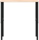vidaXL vidaXL Stolik roboczy, 100x60x(71,5-98) cm, prostokątny, drewno dębowe 4