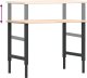 vidaXL vidaXL Stolik roboczy, 100x60x(71,5-98) cm, prostokątny, drewno dębowe 9