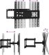 vidaXL vidaXL Uchwyt ścienny na TV 26-70'', rozstaw VESA 400x400 mm, 40 kg 6