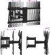 vidaXL vidaXL Uchwyt ścienny na TV 37-80'', rozstaw VESA 600x400 mm, 40 kg 6