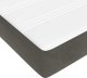vidaXL vidaXL Materac kieszeniowy, ciemnoszary, 140x210x20 cm, aksamit 5