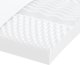 vidaXL vidaXL Materac piankowy, biały, 90x220 cm, 7-strefowy, twardość 20 ILD 6