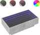 vidaXL Stolik kawowy z LED, szarość betonu, 90x50x30 cm 2