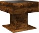 vidaXL Stolik kawowy z LED, opalany dąb, 50x50x45 cm 8