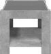 vidaXL Stolik kawowy z LED, szarość betonu, 73x53x45 cm 7