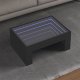 vidaXL Stolik kawowy z LED Infinity, czarny, 70x50x30 cm 1