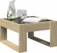 vidaXL Stolik kawowy z LED Infinity, dąb sonoma, 50x53x30 cm 5