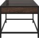 vidaXL Stolik kawowy z LED Infinity, brązowy dąb, 50x50x41 cm 7