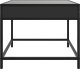 vidaXL Stolik kawowy z LED Infinity, czarny, 50x50x41 cm 6