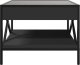 vidaXL vidaXL Stolik kawowy z LED Infinity, czarny, 50x50x38 cm 5